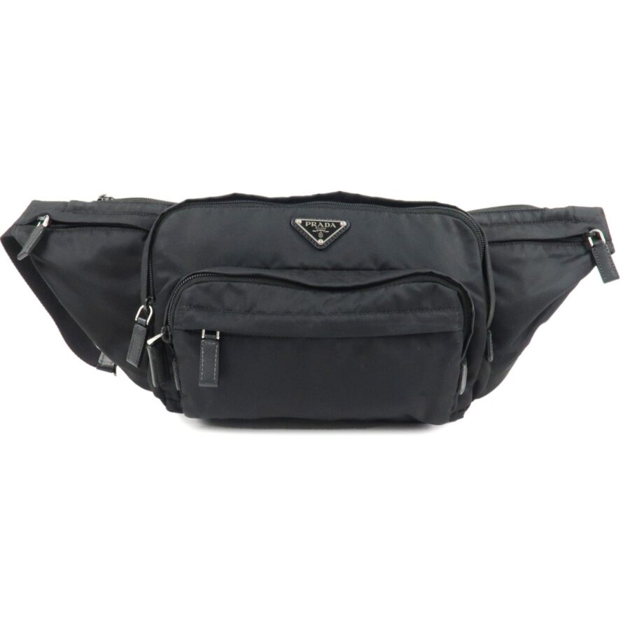 Prada Crossbody black bag – front view