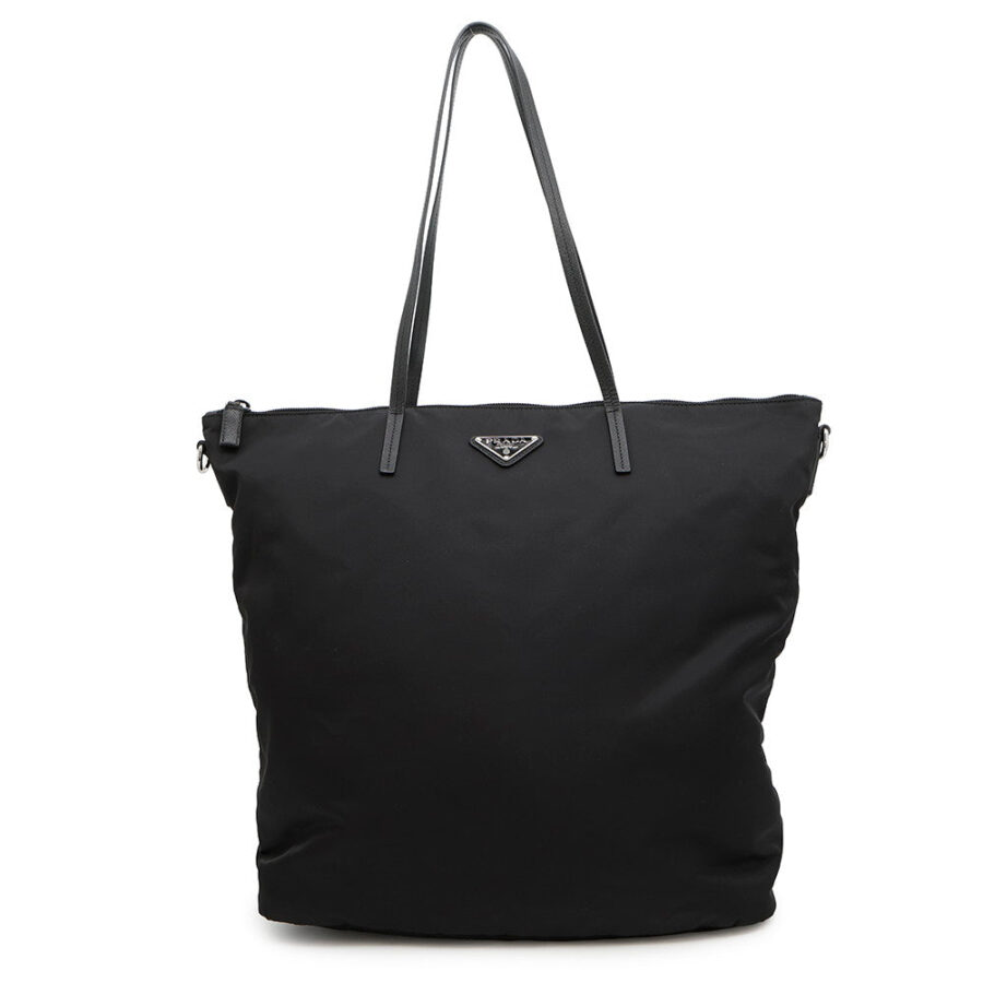 Prada Tote black bag – front view