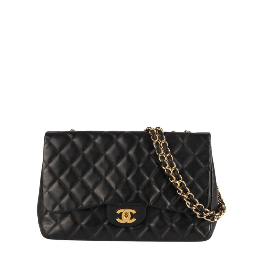 Chanel Shoulder Bag black – front view