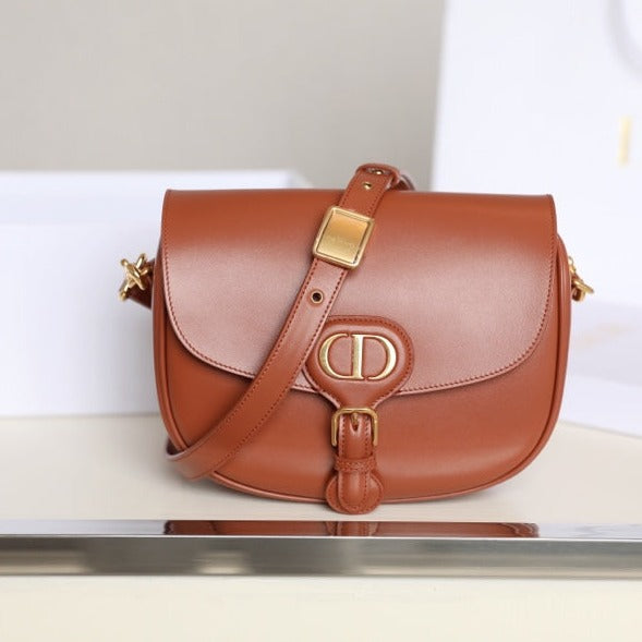 Dior Bobby gold bag – front view