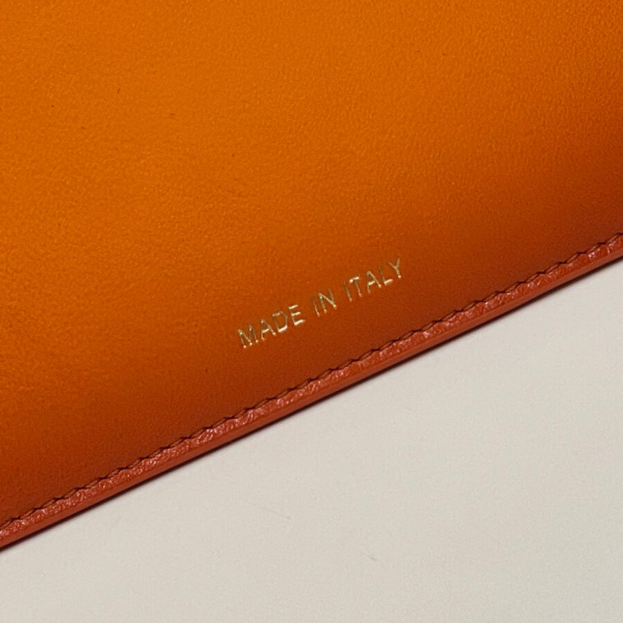 Fendi Peekaboo gold bag – front view