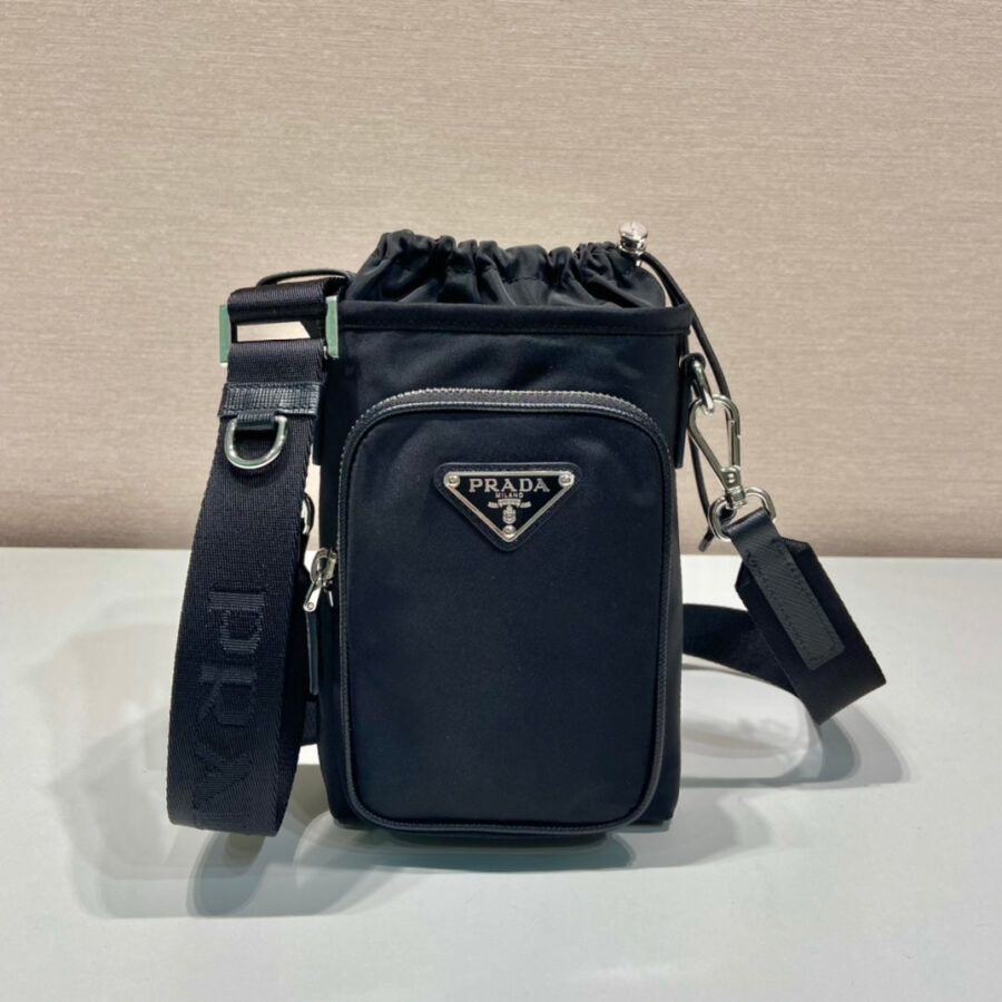 Designer handbag black – front view