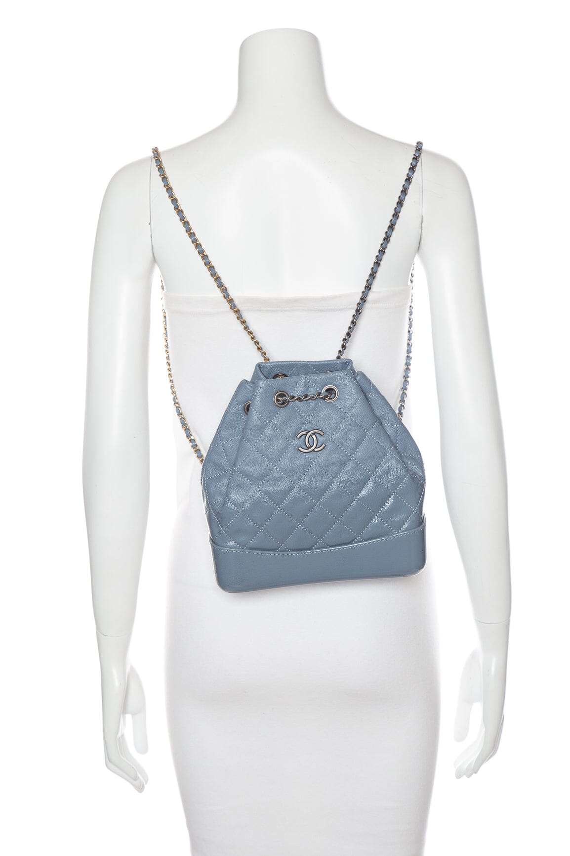 Pale أزرق صغير Evening Bag Gabrielle Backpack