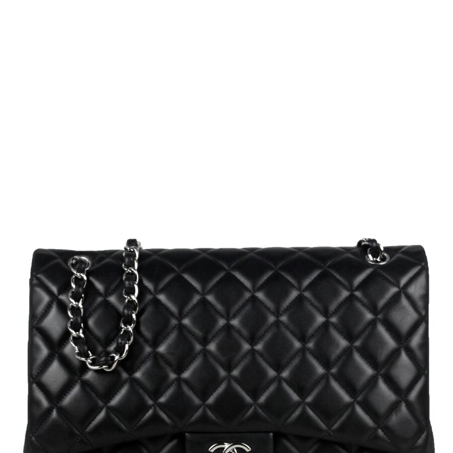 Chanel handbag black – front view