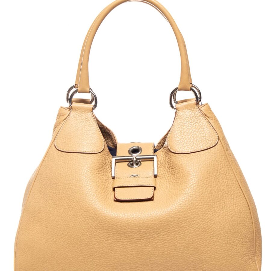 Prada Shoulder Bag tan – front view