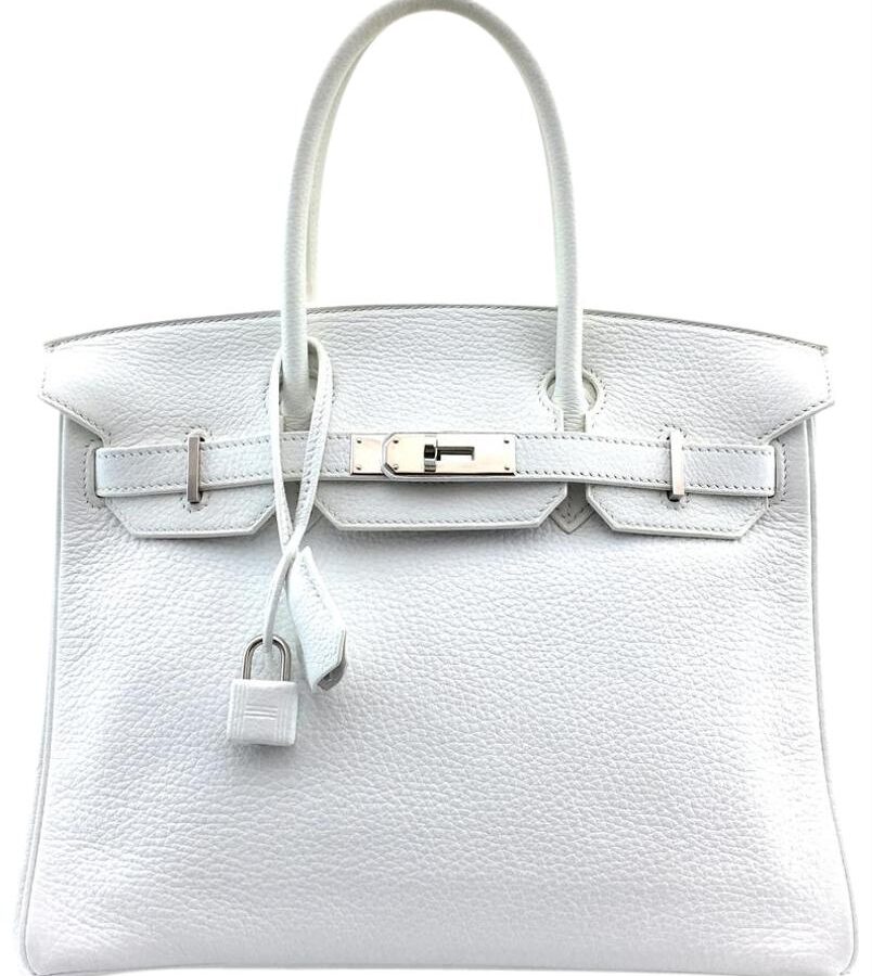 Hermes Tote white bag – front view