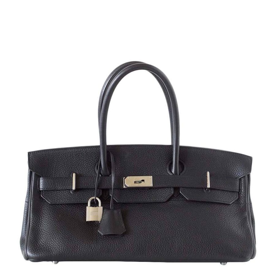 Hermes Shoulder Bag black – front view